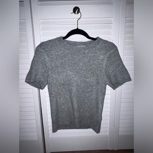 Crew Sweater Tee - Grey - XX Small